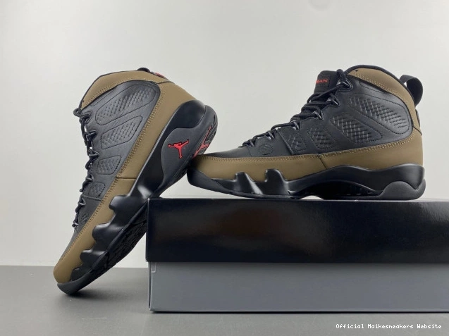 Official Maikesneakers Olive 9 HV4794-030 Jordan Air 0715